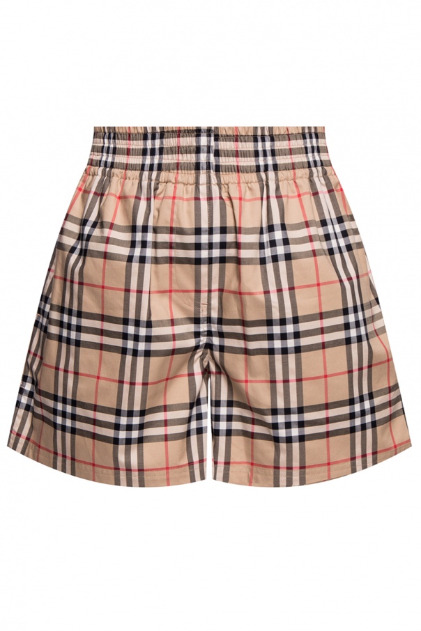 Burberry shorts kids gold online